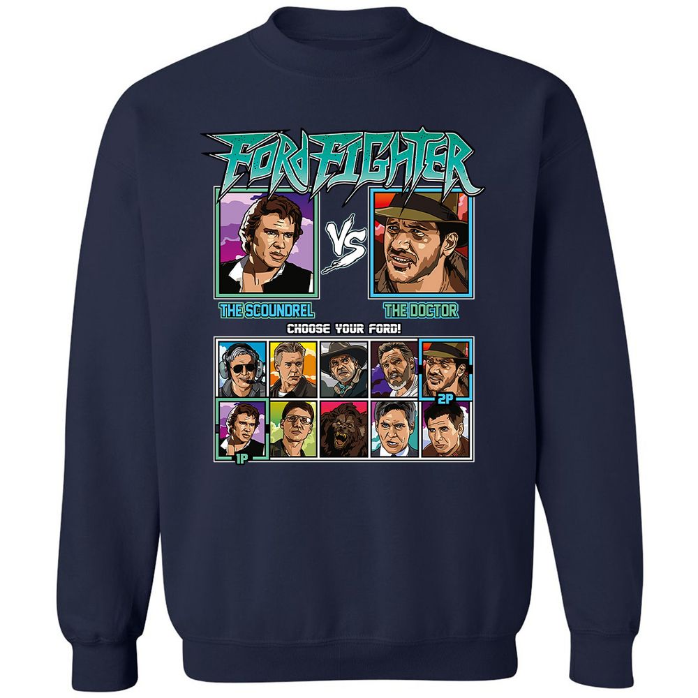 Classic Unisex Sweatshirt - YYY8XZ2P - Navy - 2