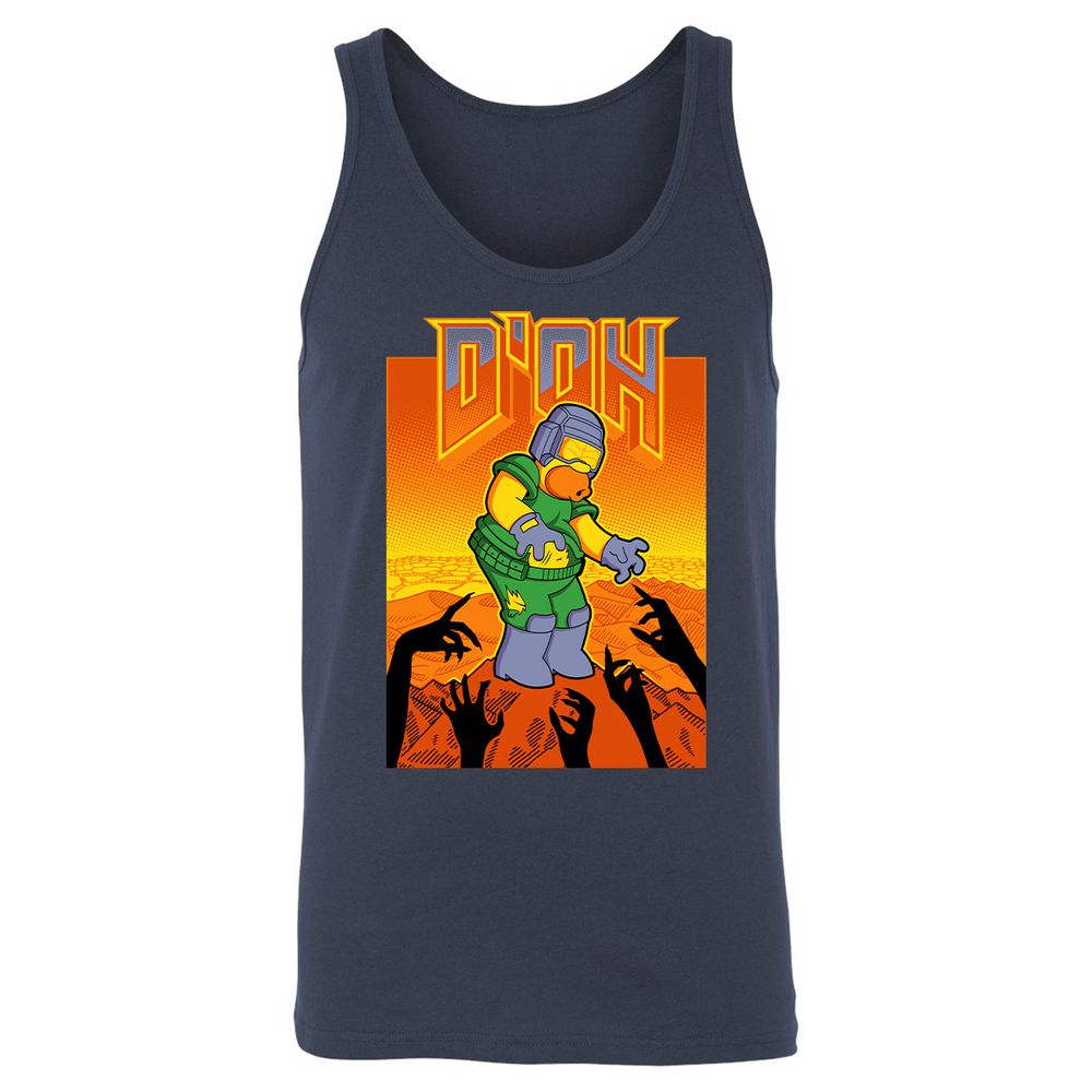 Unisex Jersey Tank - FJX2CH25 - Navy - 2