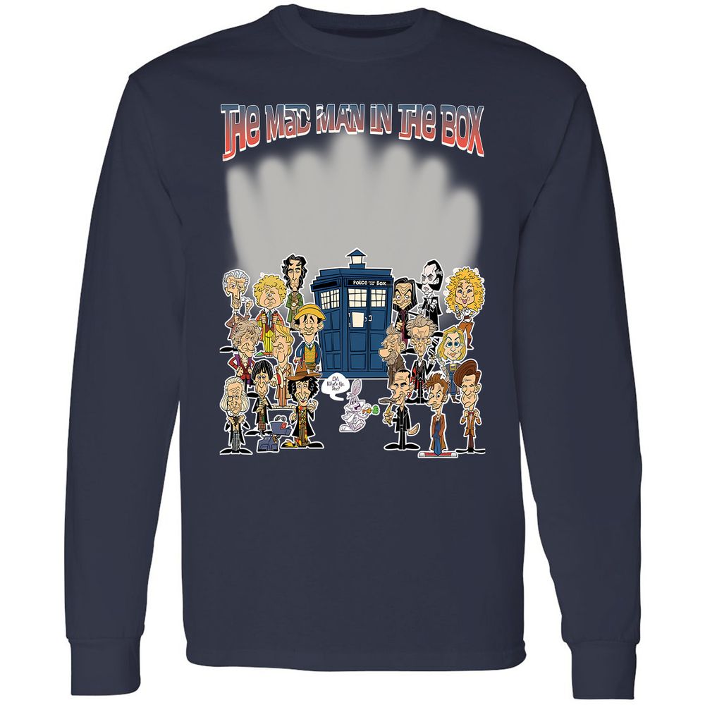 Long Sleeve T-Shirt - KCG77V7U - Navy - 2