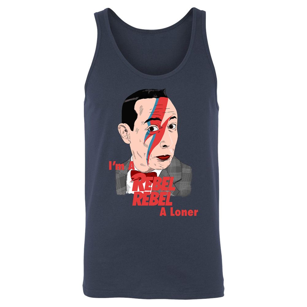 Unisex Jersey Tank - H7H4UV7B - Navy - 2