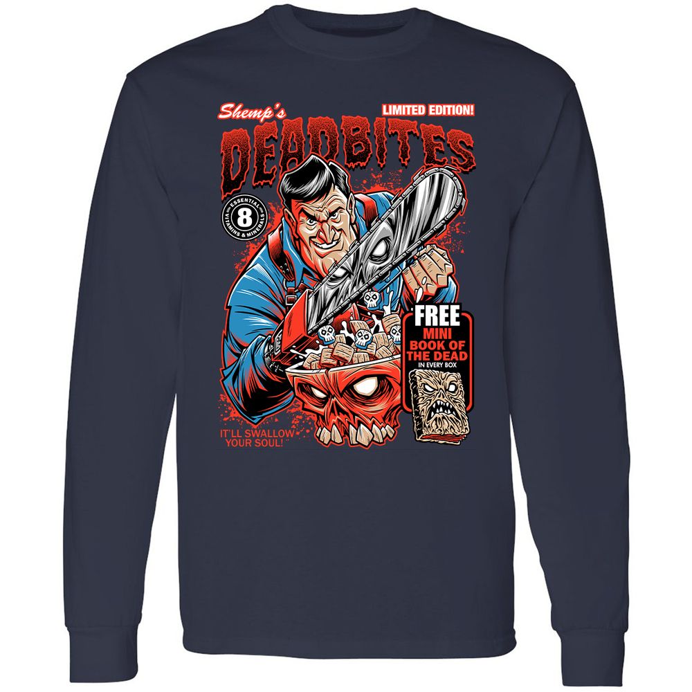 Long Sleeve T-Shirt - 1PSD3AKW - Navy - 2