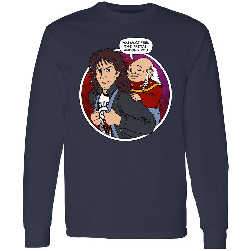 Long Sleeve T-Shirt - NHE93C5N - Navy - 2