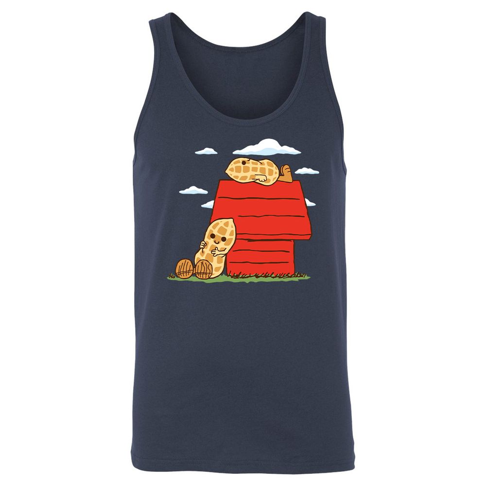 Unisex Jersey Tank - XMGH4L8E - Navy - 2