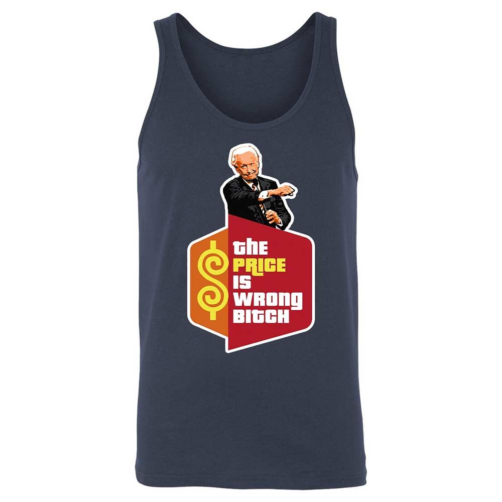 Unisex Jersey Tank - B3HMXF3D - Navy - 2