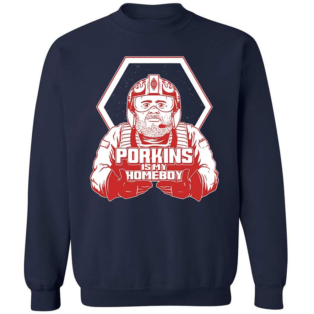 Porkins Is My Homeboy - Navy - 2
