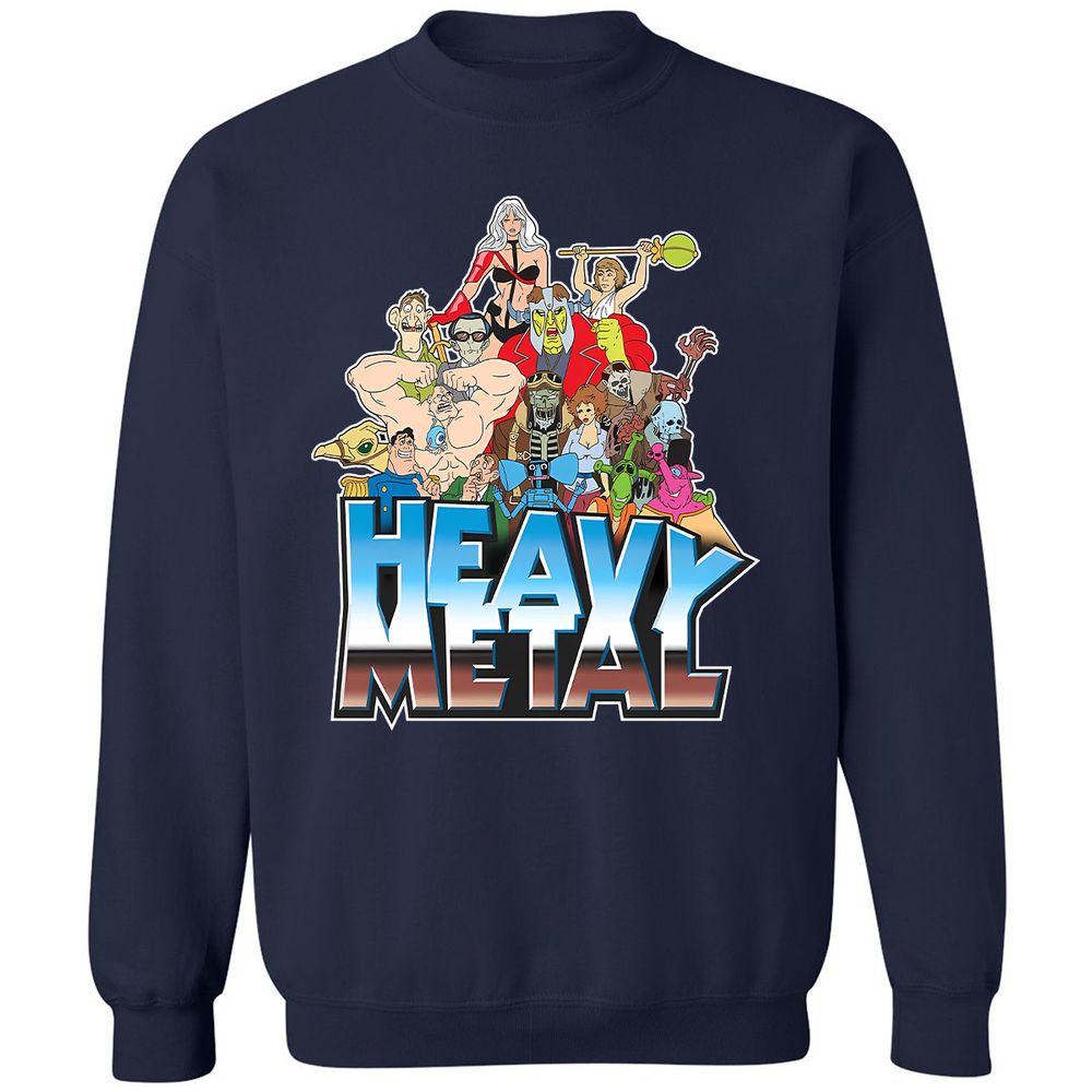 Classic Unisex Sweatshirt - ZX7BTG6D - Navy - 2