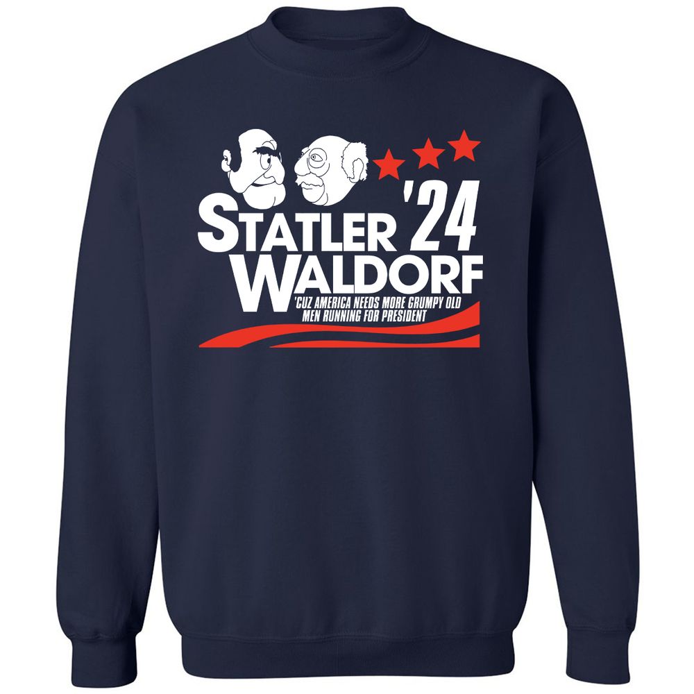 Classic Unisex Sweatshirt - B1KL4XW3 - Navy - 2