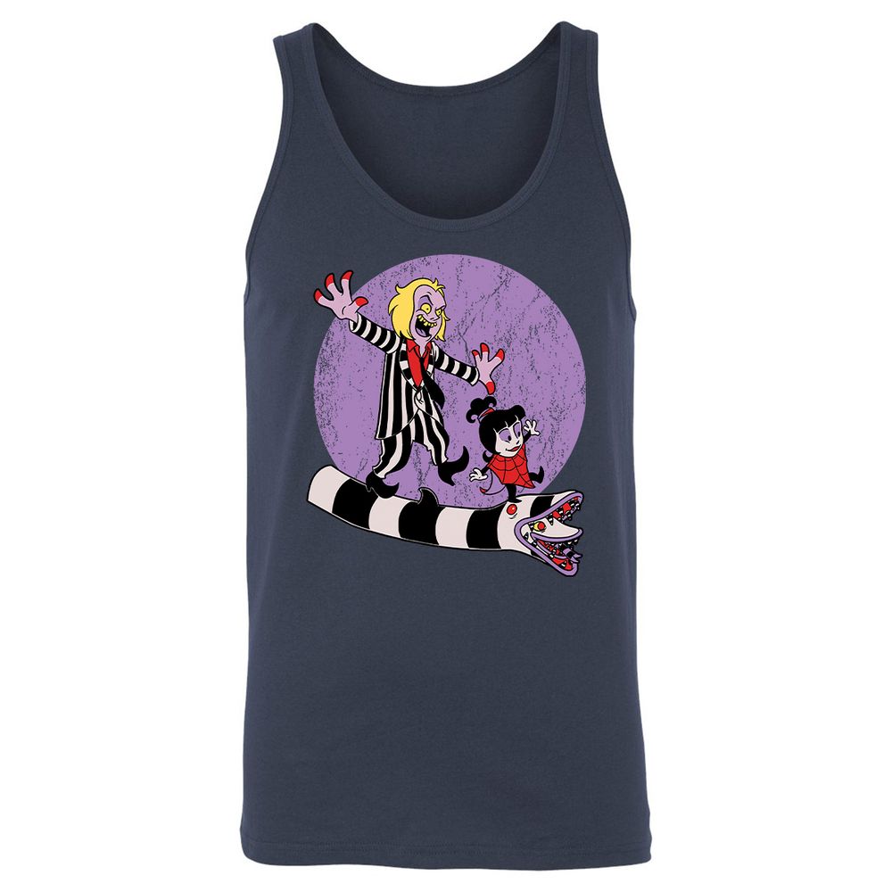 Unisex Jersey Tank - 6WUNRZLL - Navy - 2