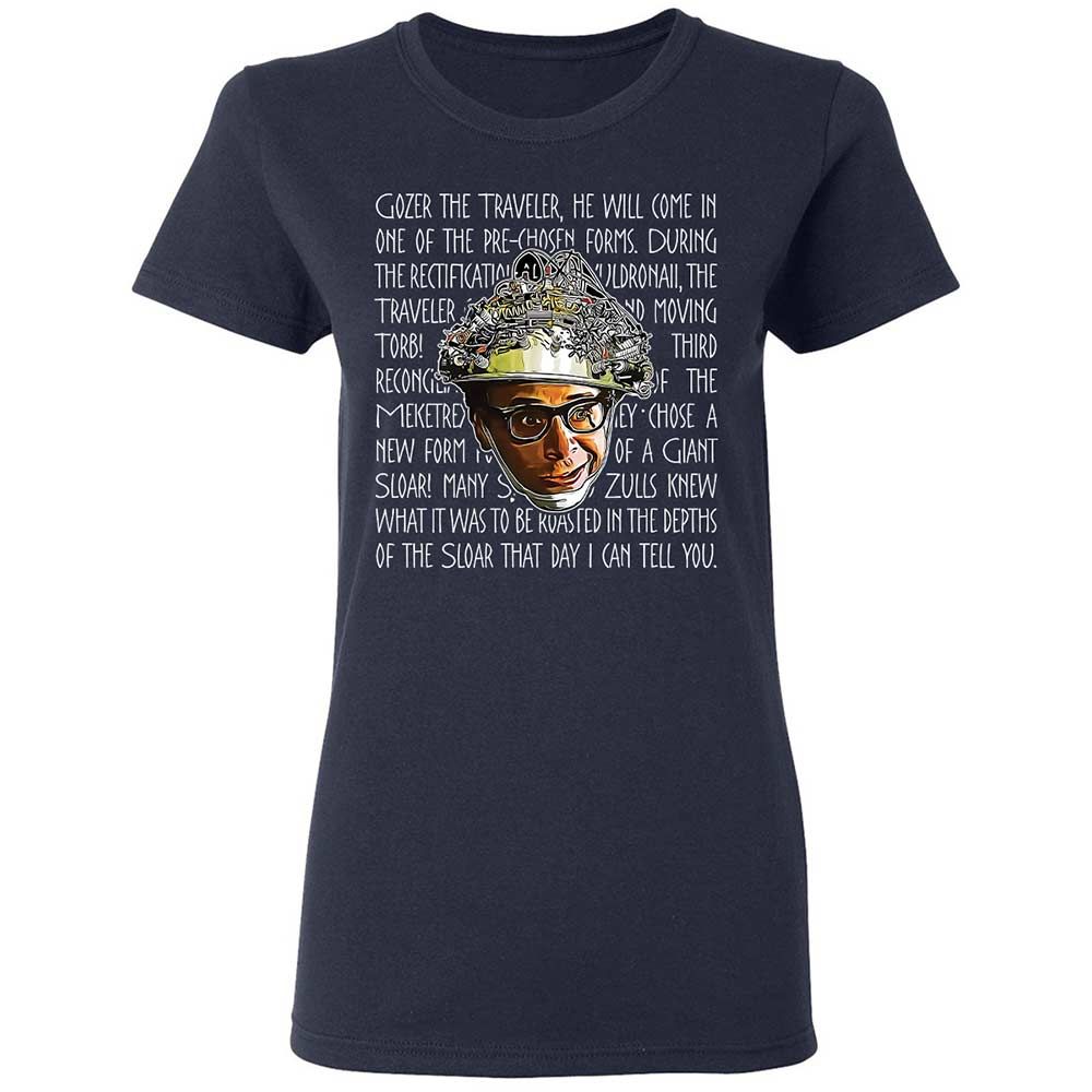 Women's T-Shirt - AZ7BSDN6 - Navy - 2
