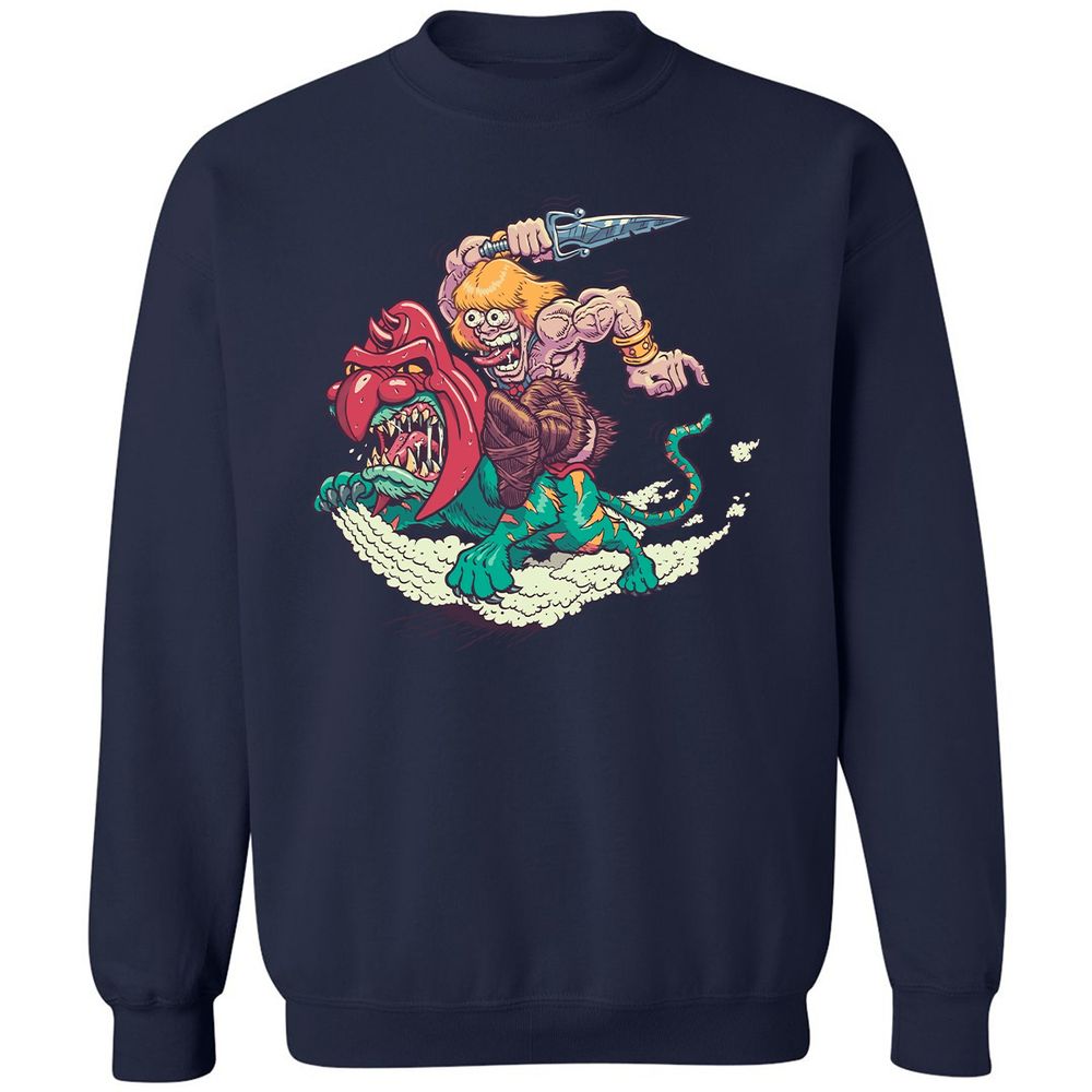 Classic Unisex Sweatshirt - 4K4CELXD - Navy - 2