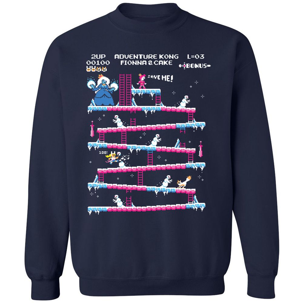 Classic Unisex Sweatshirt - D3G7648B - Navy - 2