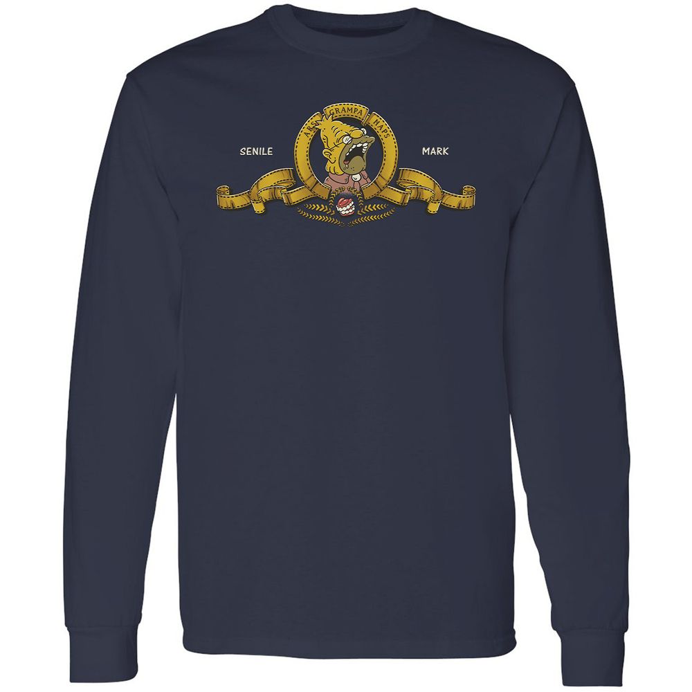 Long Sleeve T-Shirt - 49QG3HKY - Navy - 2