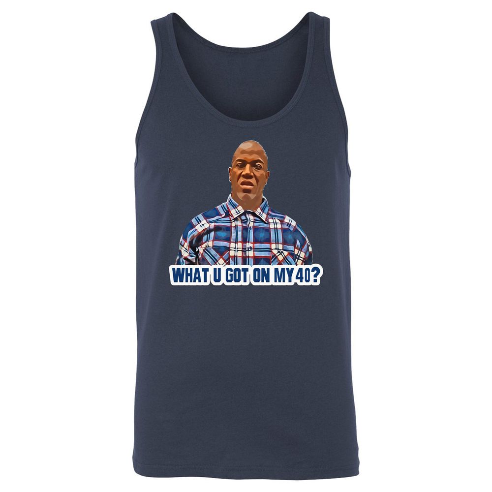 Unisex Jersey Tank - WM9J458C - Navy - 2