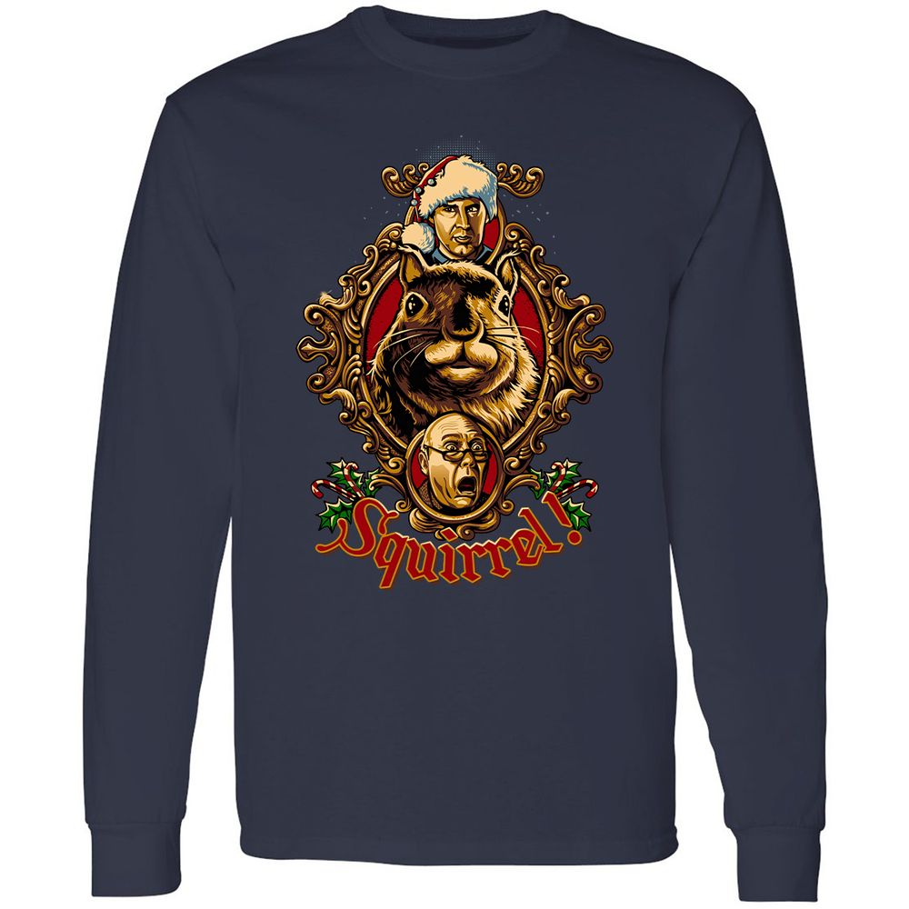 Long Sleeve T-Shirt - QBF88C1N - Navy - 2