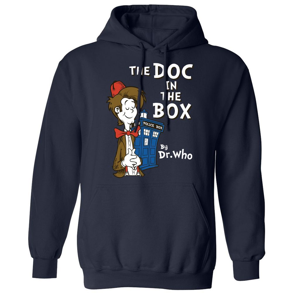 Classic Unisex Hoodie - U4V5HALD - Navy - 2