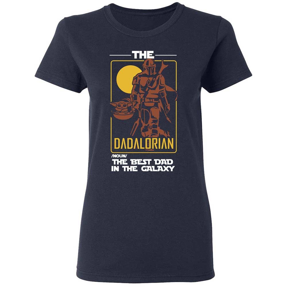 The Dadalorian The Best Dad In The Galaxy - Navy - 2