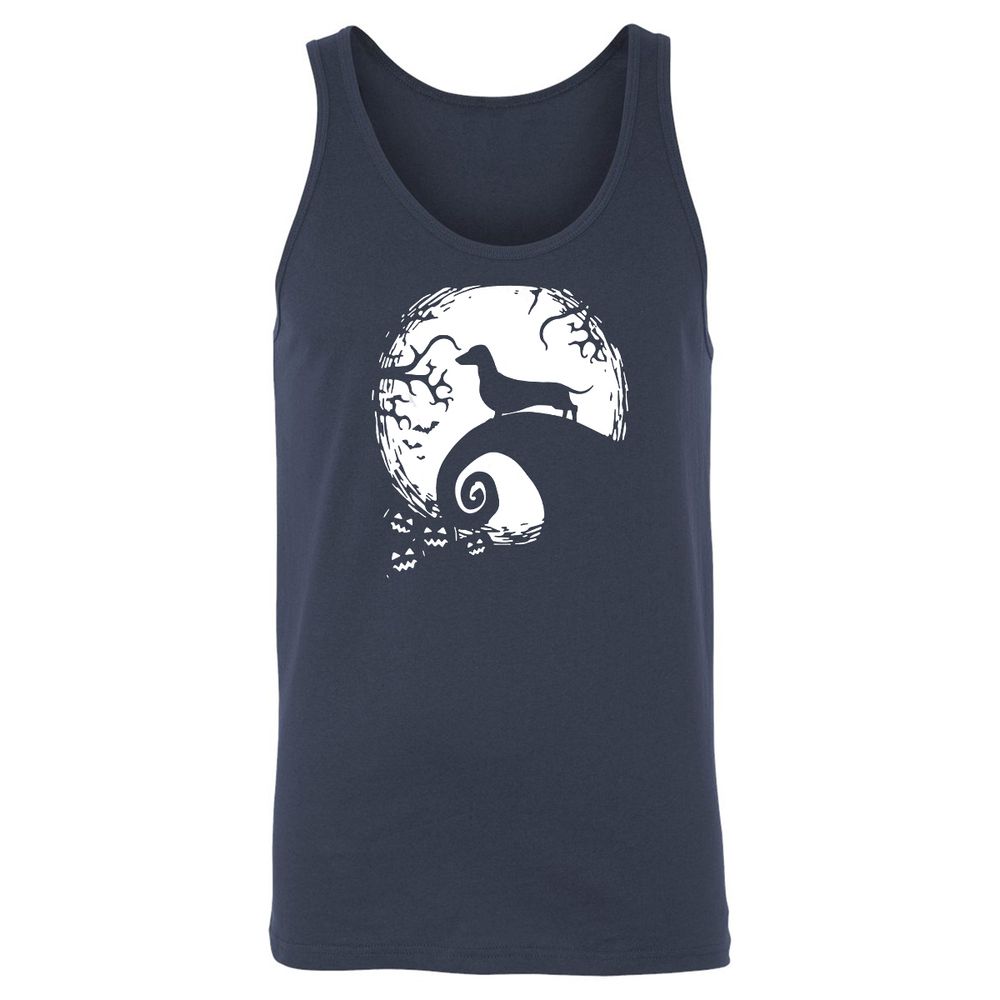 Unisex Jersey Tank - 5MLV16GW - Navy - 2