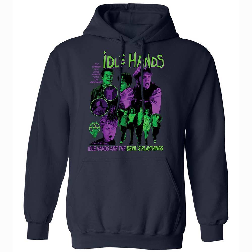 Idle hands are the Devil's playthings - Navy - 2