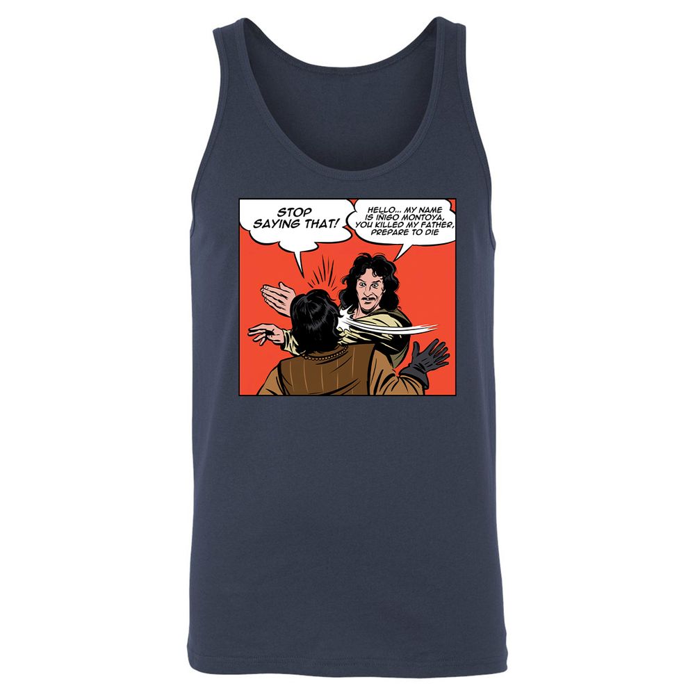 Unisex Jersey Tank - QSW7P3BR - Navy - 2
