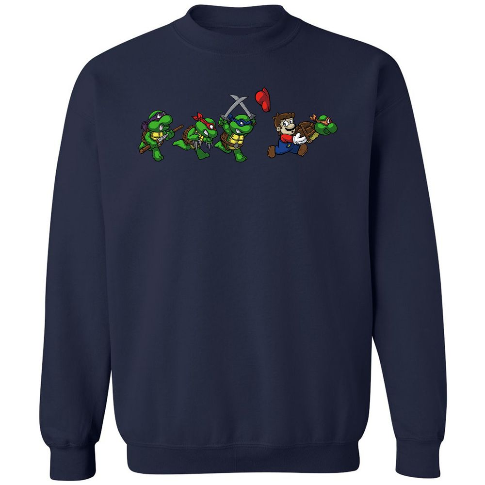 Classic Unisex Sweatshirt - 5W9JMQSM - Navy - 2