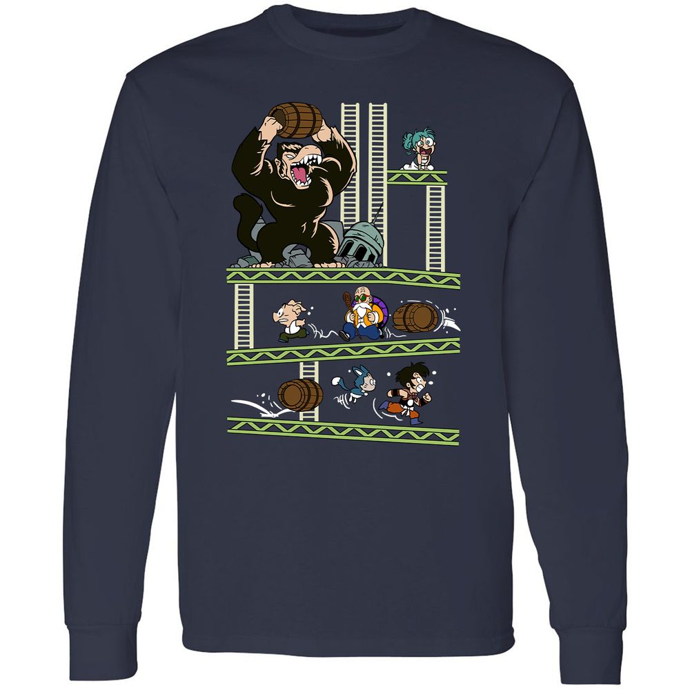 Long Sleeve T-Shirt - BNVSC3CV - Navy - 2