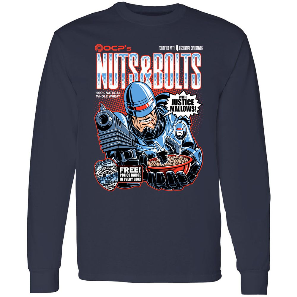 Long Sleeve T-Shirt - KUB9KE9D - Navy - 2