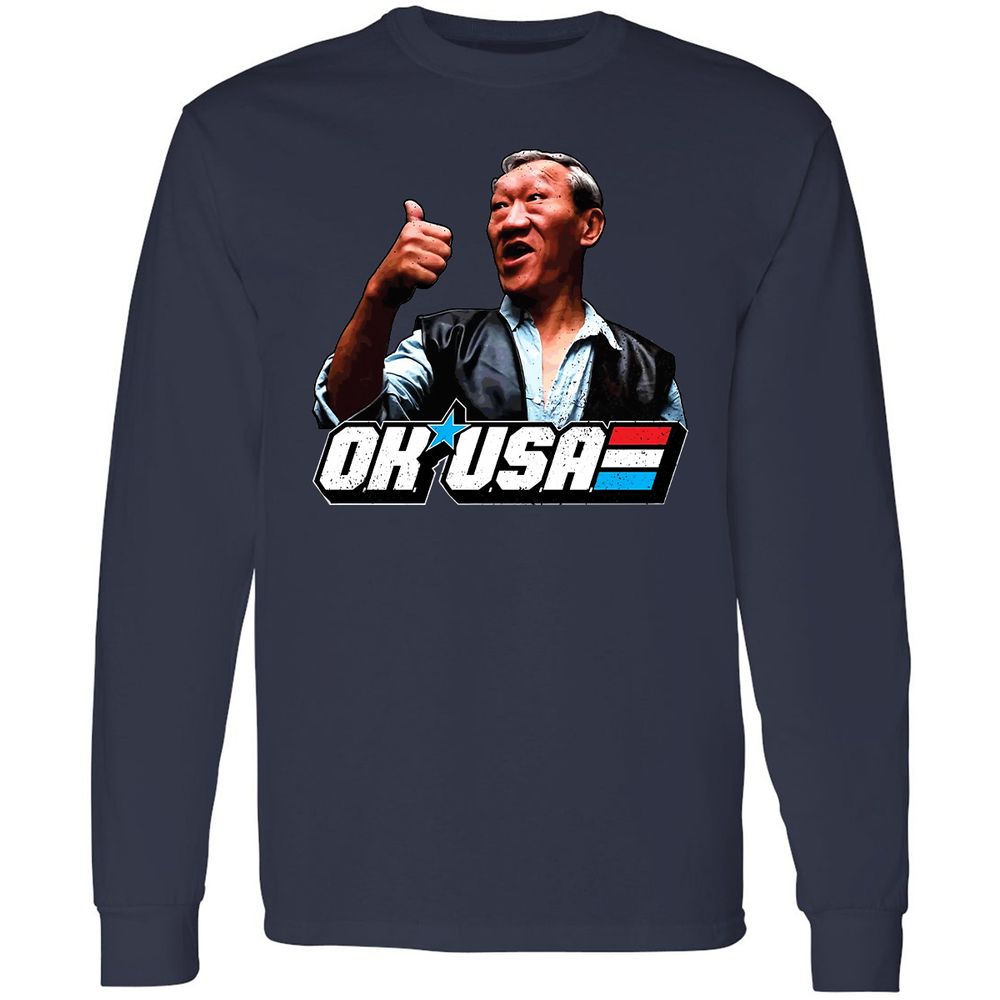 Long Sleeve T-Shirt - FSGTA5ZN - Navy - 2