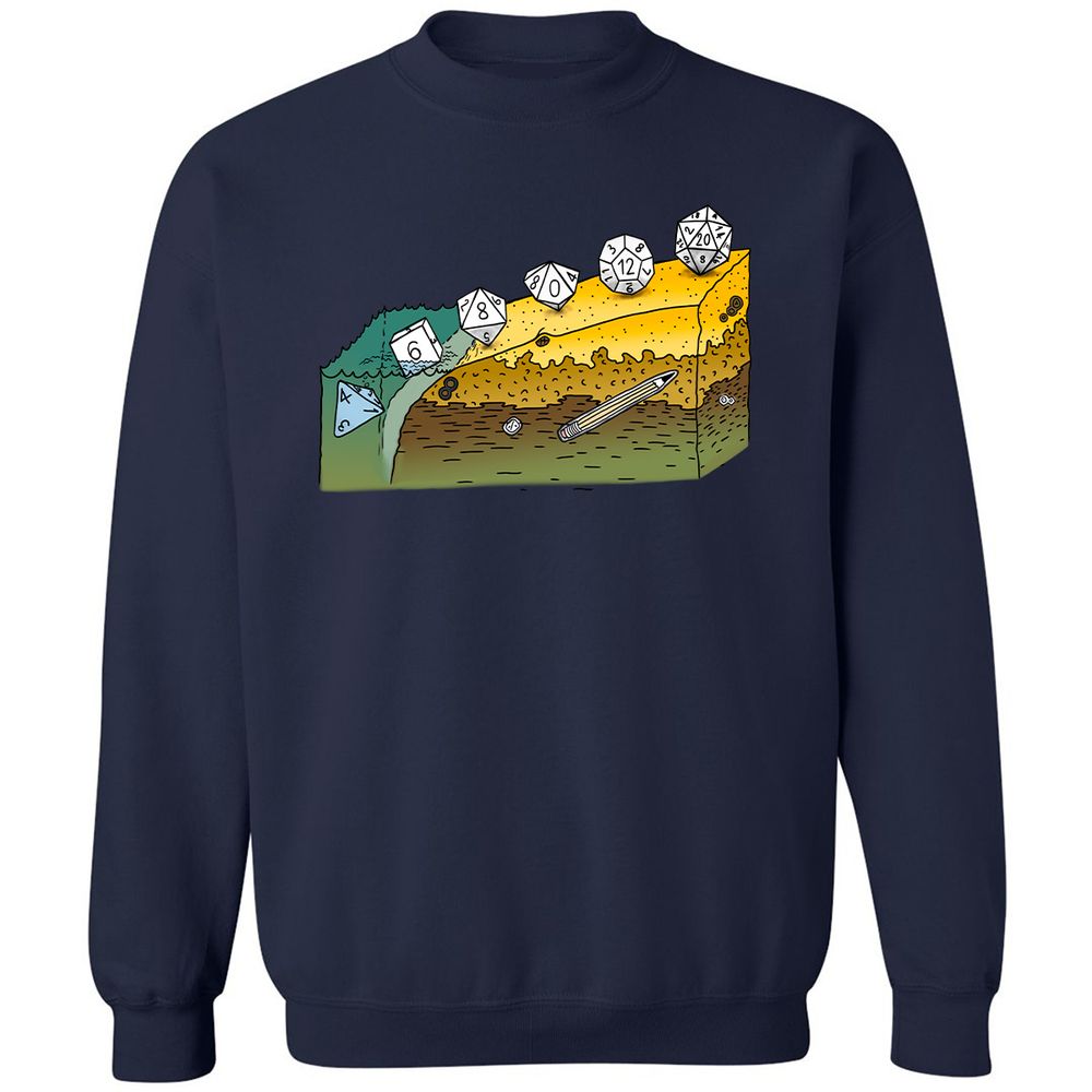 Classic Unisex Sweatshirt - EDYTF629 - Navy - 2