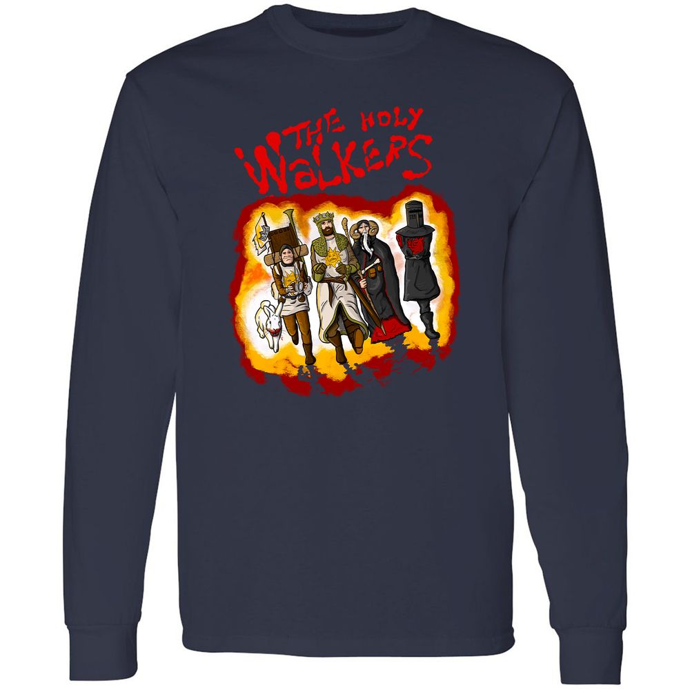 Long Sleeve T-Shirt - VUM3E3H4 - Navy - 2