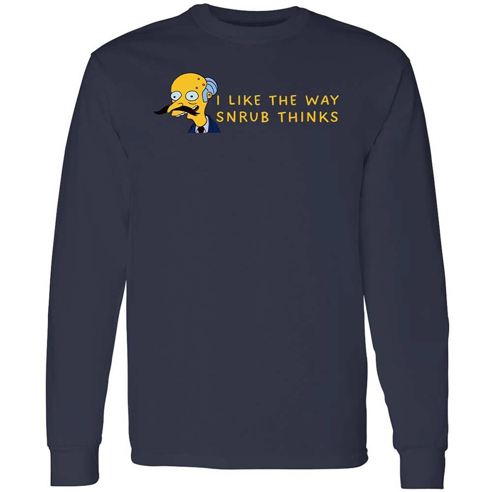 Long Sleeve T-Shirt - 3FCRPHT1 - Navy - 2