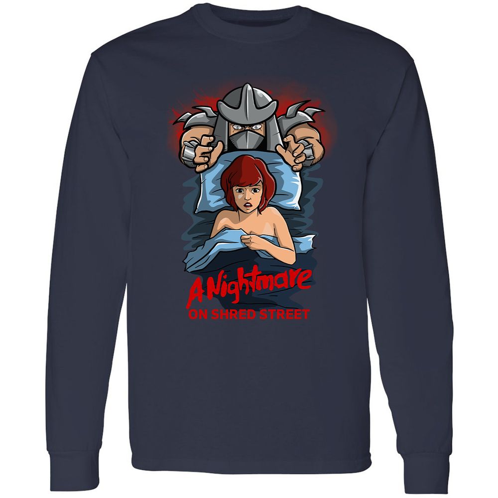 Long Sleeve T-Shirt - SQWZ8TEJ - Navy - 2