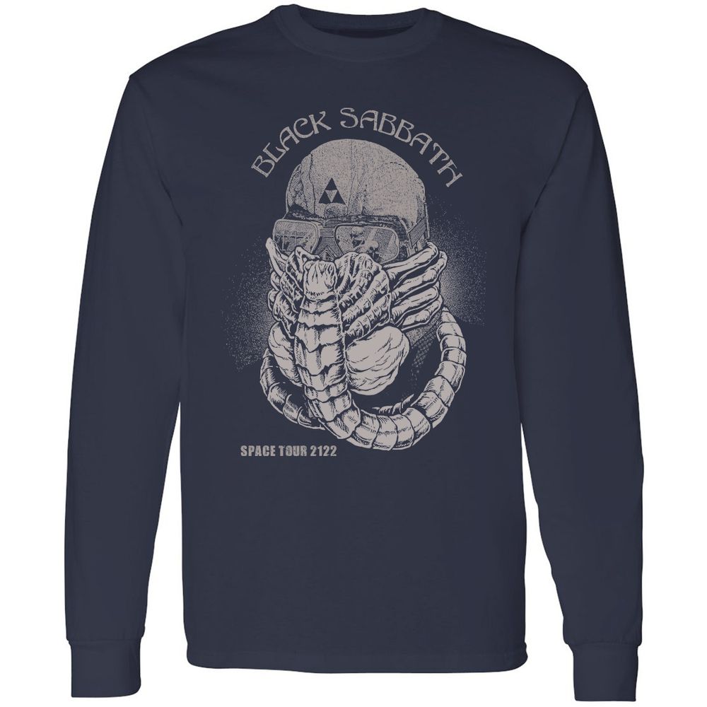Long Sleeve T-Shirt - E2SJRSQ1 - Navy - 2