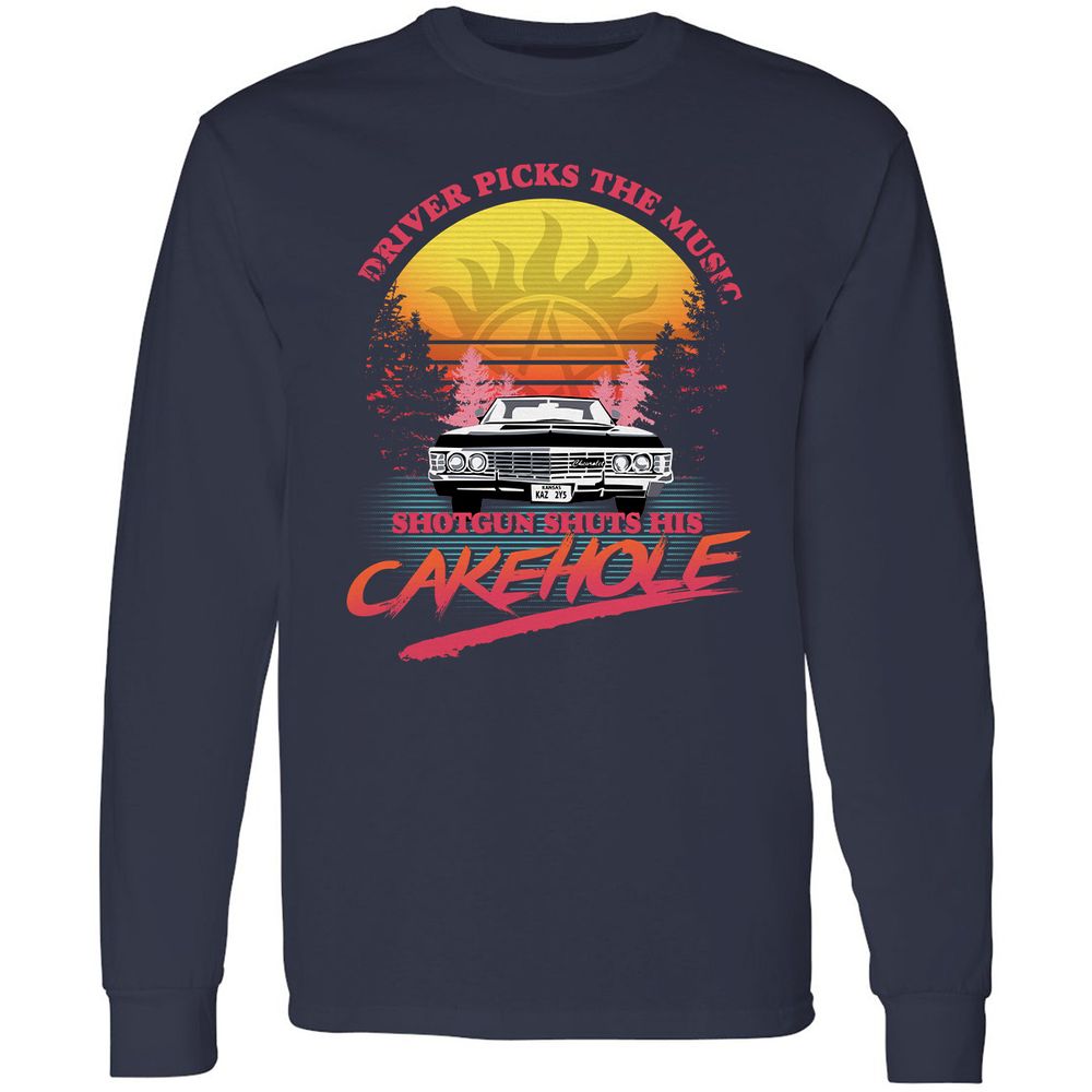 Long Sleeve T-Shirt - 5RAZH9BH - Navy - 2