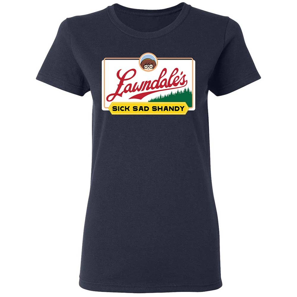 Women's T-Shirt - A9HK5UKK - Navy - 2