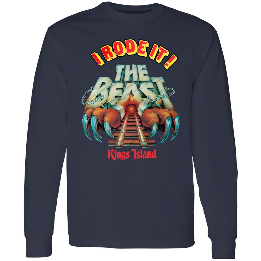 Long Sleeve T-Shirt - 7D4S3V8Y - Navy - 2