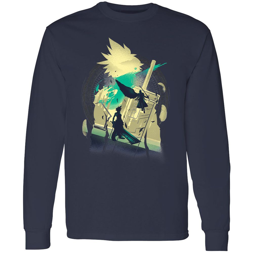Long Sleeve T-Shirt - ZHJP6SEN - Navy - 2