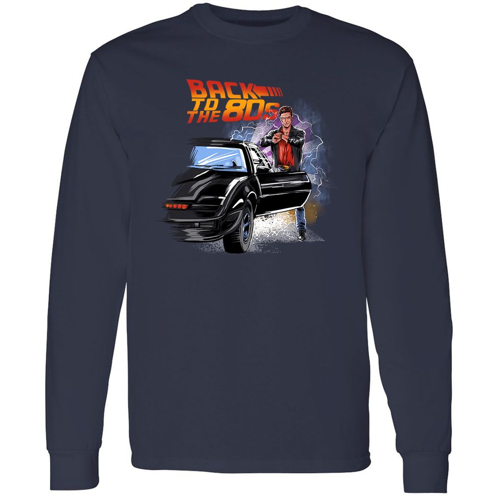 Long Sleeve T-Shirt - FLZG24Y5 - Navy - 2