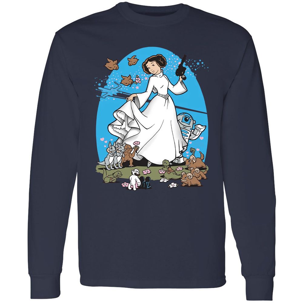 Long Sleeve T-Shirt - J5PMXZYM - Navy - 2