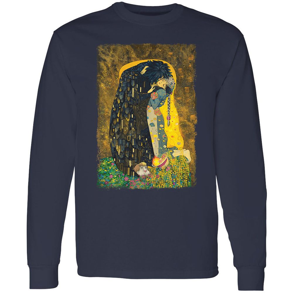 Long Sleeve T-Shirt - CSJEY78C - Navy - 2