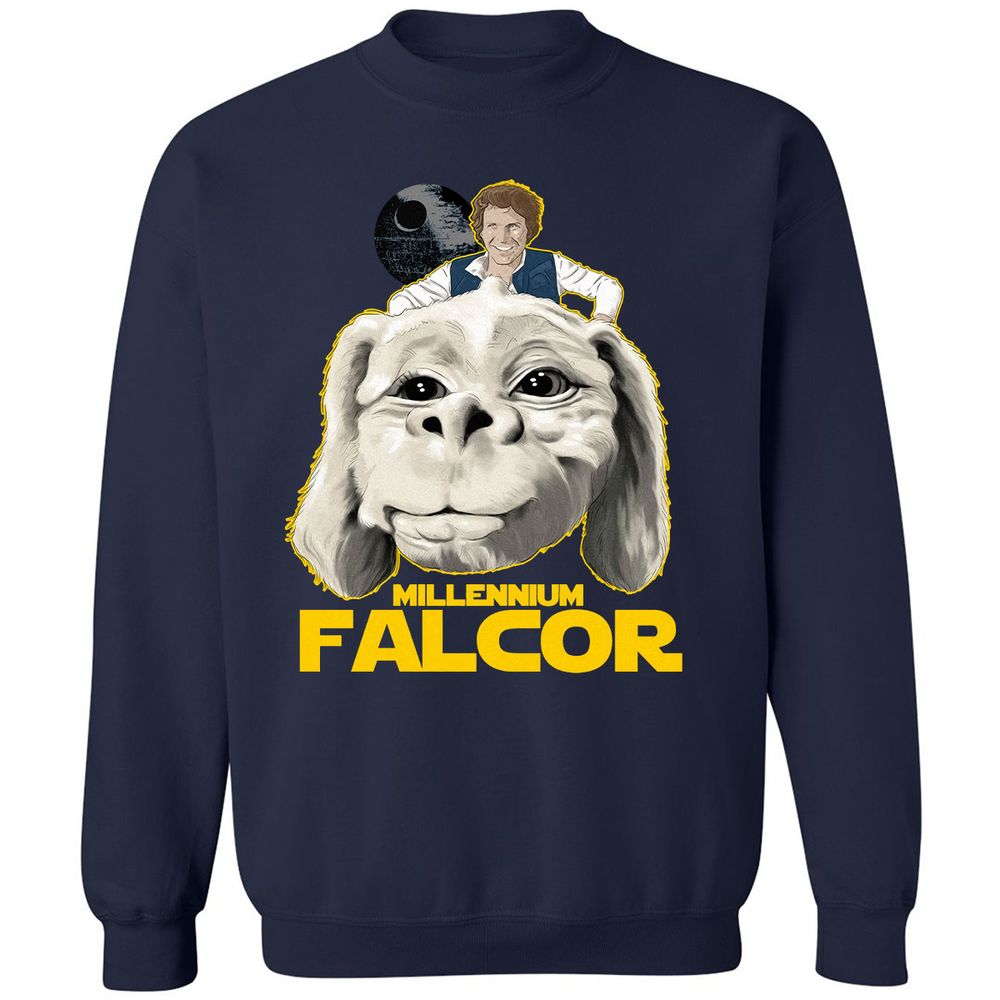 Classic Unisex Sweatshirt - 5KF9ZP6J - Navy - 2