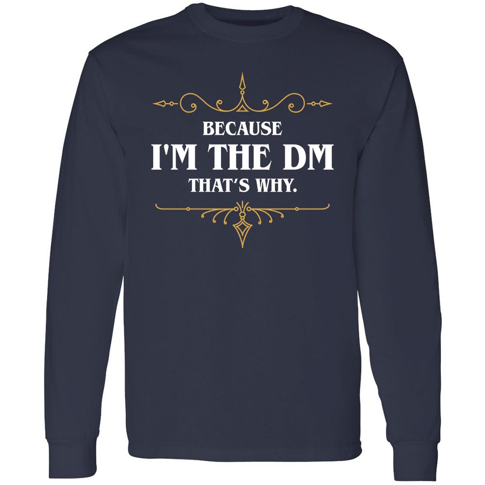 Long Sleeve T-Shirt - TVKRVECS - Navy - 2