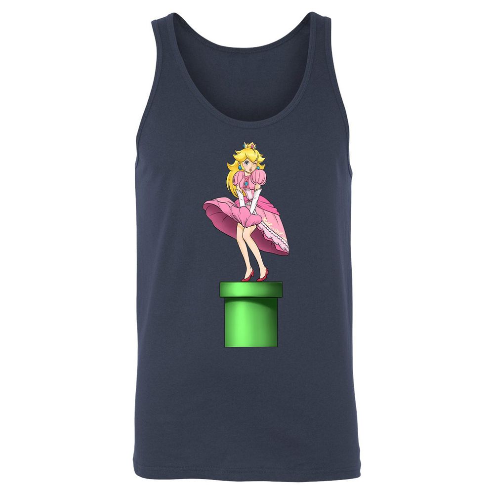 Unisex Jersey Tank - GKD5DMEW - Navy - 2