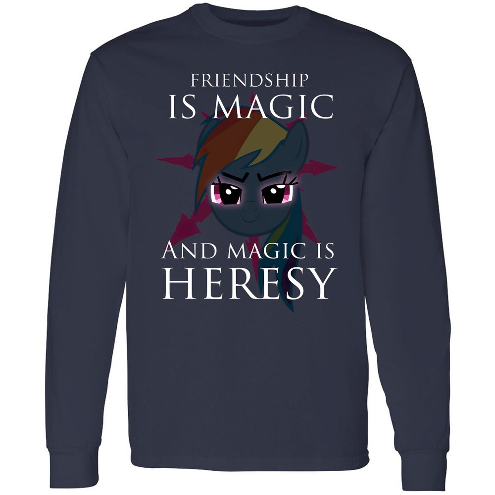 Long Sleeve T-Shirt - YCSVL6LU - Navy - 2