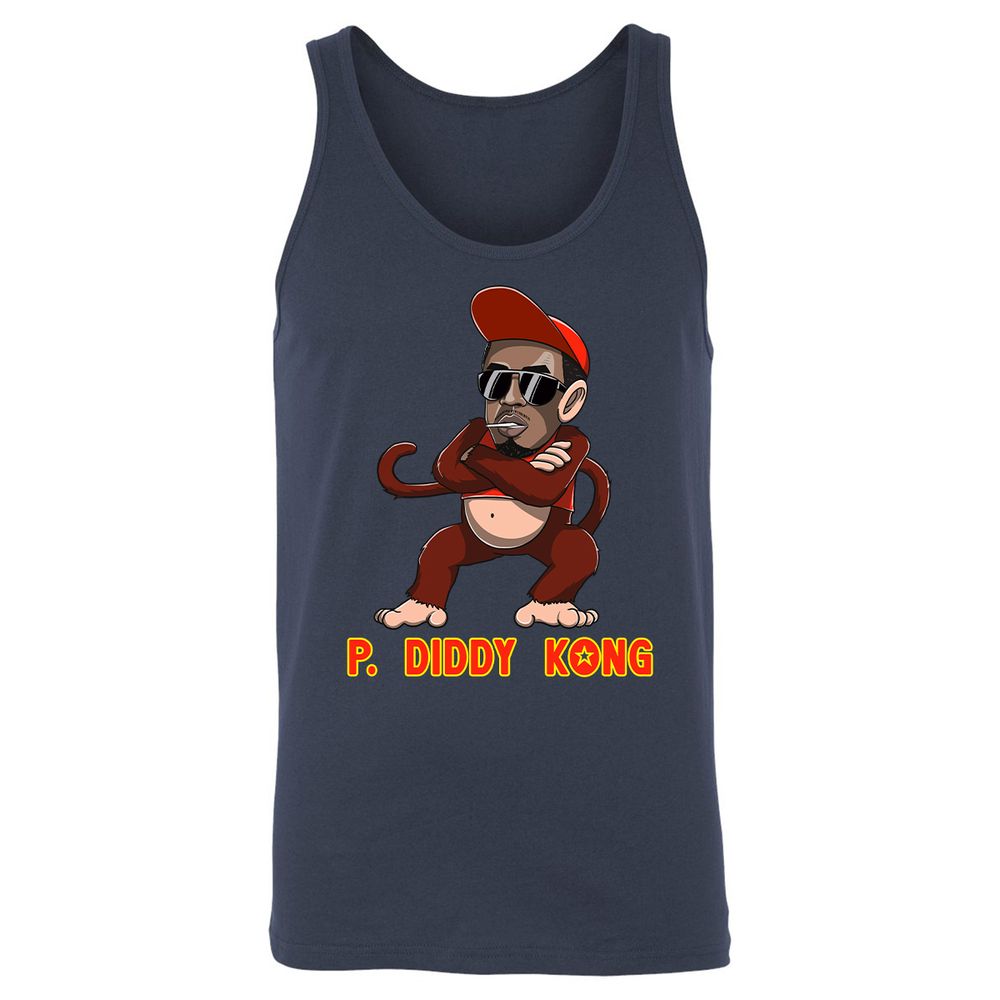 Unisex Jersey Tank - EVD2BQXC - Navy - 2