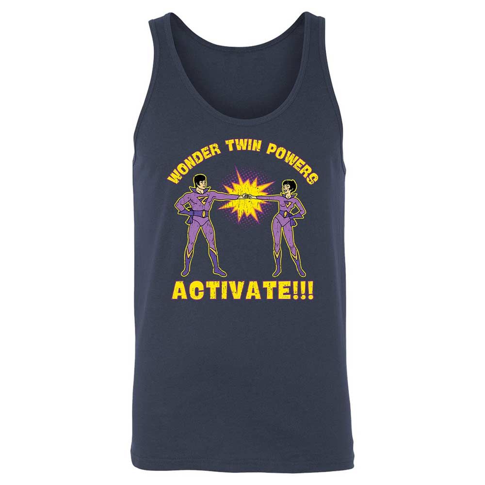 Unisex Jersey Tank - QCM35JYC - Navy - 2