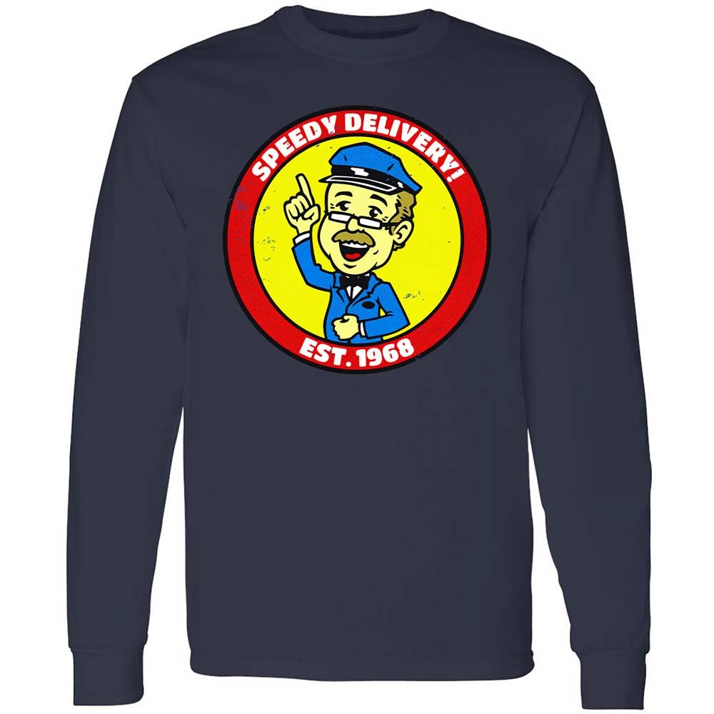 Long Sleeve T-Shirt - 7KGQ3SVL - Navy - 2