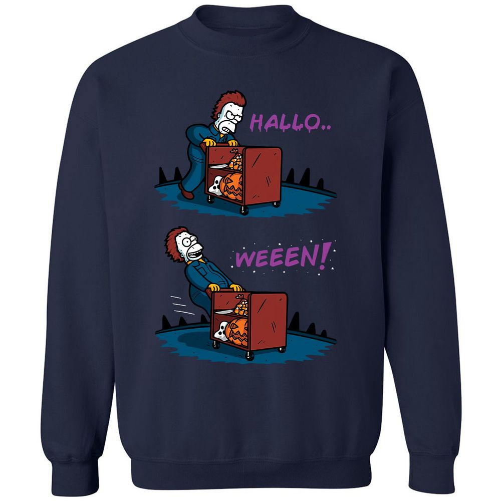 Classic Unisex Sweatshirt - 5GUJ4493 - Navy - 2