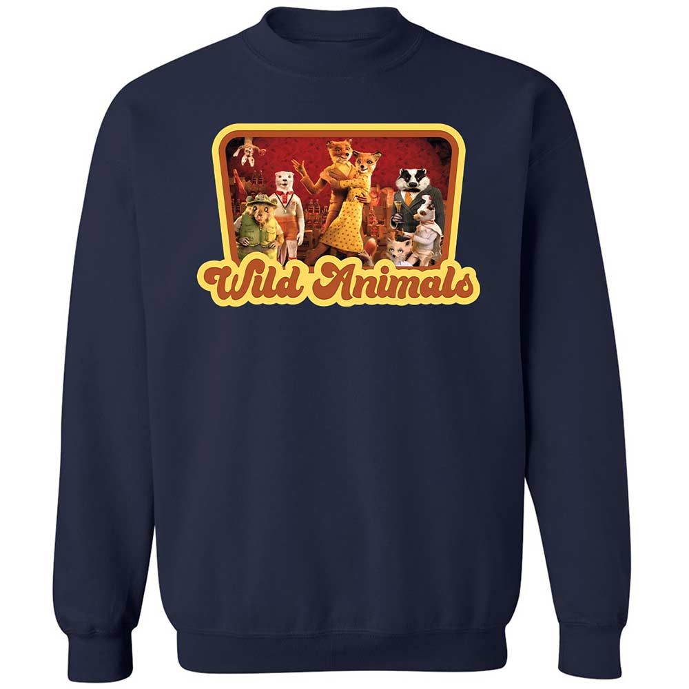 Wild Animals - Navy - 2