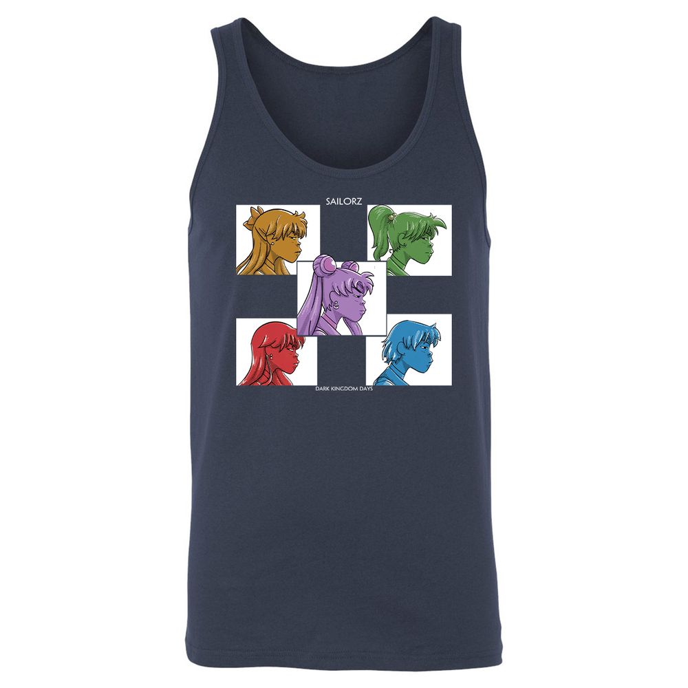 Unisex Jersey Tank - 6D4U5S9H - Navy - 2