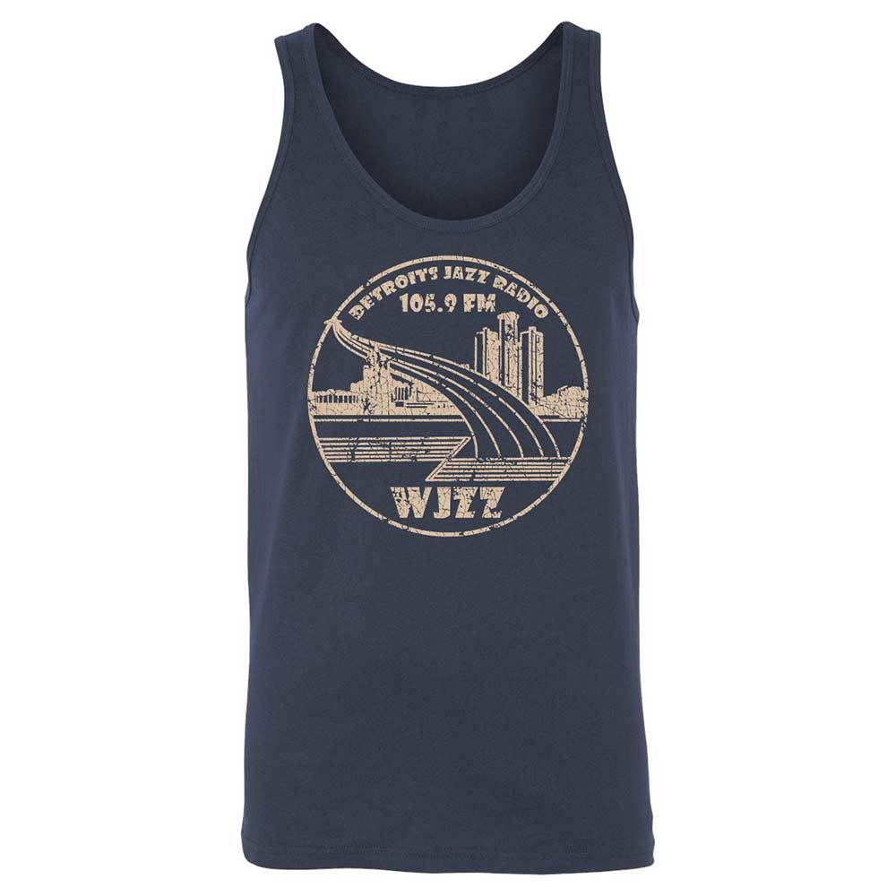 Unisex Jersey Tank - E1G4CUW4 - Navy - 2